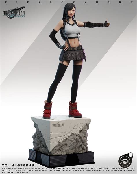 nude action figure|EA Studio [18+] Final Fantasy VII Tifa 1/4 GK Statue (Regular Ver.).